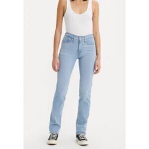 Levi's 314 Shaping Straight Light Wash Jean Size 28